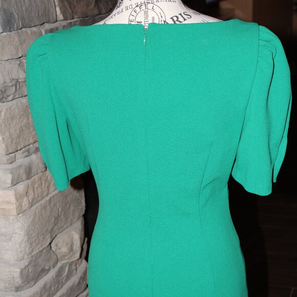 DKNY Round Neck Green Dress - Picture 7 of 8
